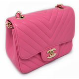 CHANEL Mini Chevron Flap Bag