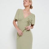 PRETTY LAVISH Edie Chiffon Maxi Bridesmaid Dress