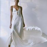JAN SI STUDIOS Kokku Slip Dress