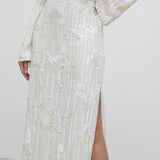 PRETTY LAVISH Cannes Sequin Maxi Skirt