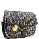 DIOR Bobby Medium in Blue Oblique