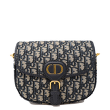 DIOR Bobby Medium in Blue Oblique