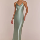 REWRITTEN Brooklyn Bridesmaid Dress in Sage Green