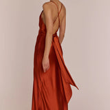 REWRITTEN Brooklyn Bridesmaid Dress in Burnt Orange