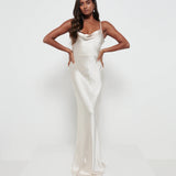 PRETTY LAVISH Keisha Maxi Bridesmaid Dress - Champagne