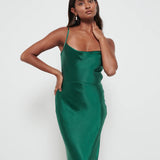 PRETTY LAVISH Keisha Maxi Bridesmaid Dress - Emerald